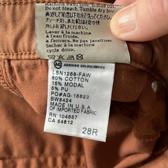 Adriano Goldschmied Super Skinny Leggings Sienna Size 28R - Picture 10 of 14